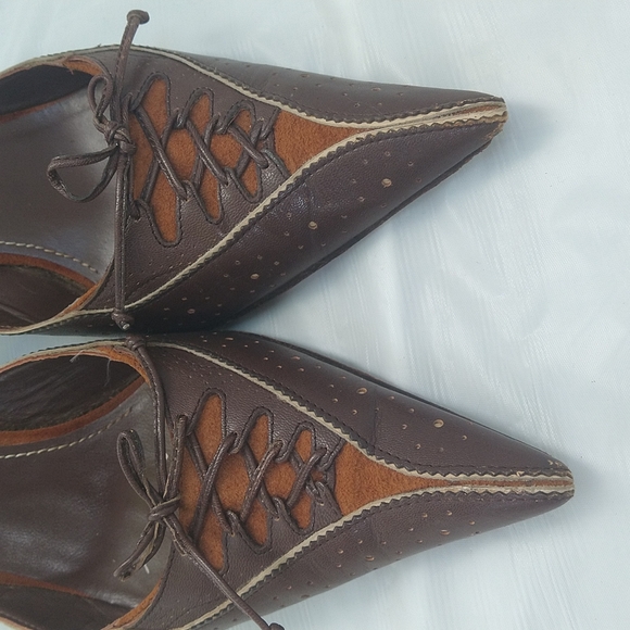 JOEY O Peep Toe Pumps - Picture 3 of 10